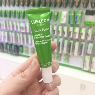 [ Mẫu thử ] Kem dưỡng ẩm cho da khô ráp Weleda Skin Food Original Ultra-Rich Cream 10ml (USA)