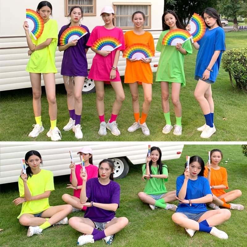 Áo Thun Cổ Tròn Nam - Nữ ĐỦ MÀU chất vải đẹp, hàng có sẵn tại kho.