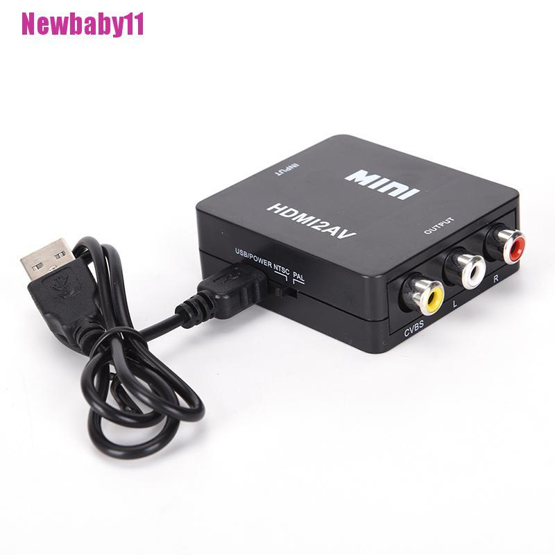 Đầu Chuyển Đổi HDMI Sang RCA AV / CVBS HD 1080P Mini HDMI2AV 11