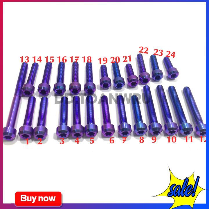 Full Bộ Ốc Gắn Lốc Máy cho xe Winner - Siêu xịn Siêu rẻ