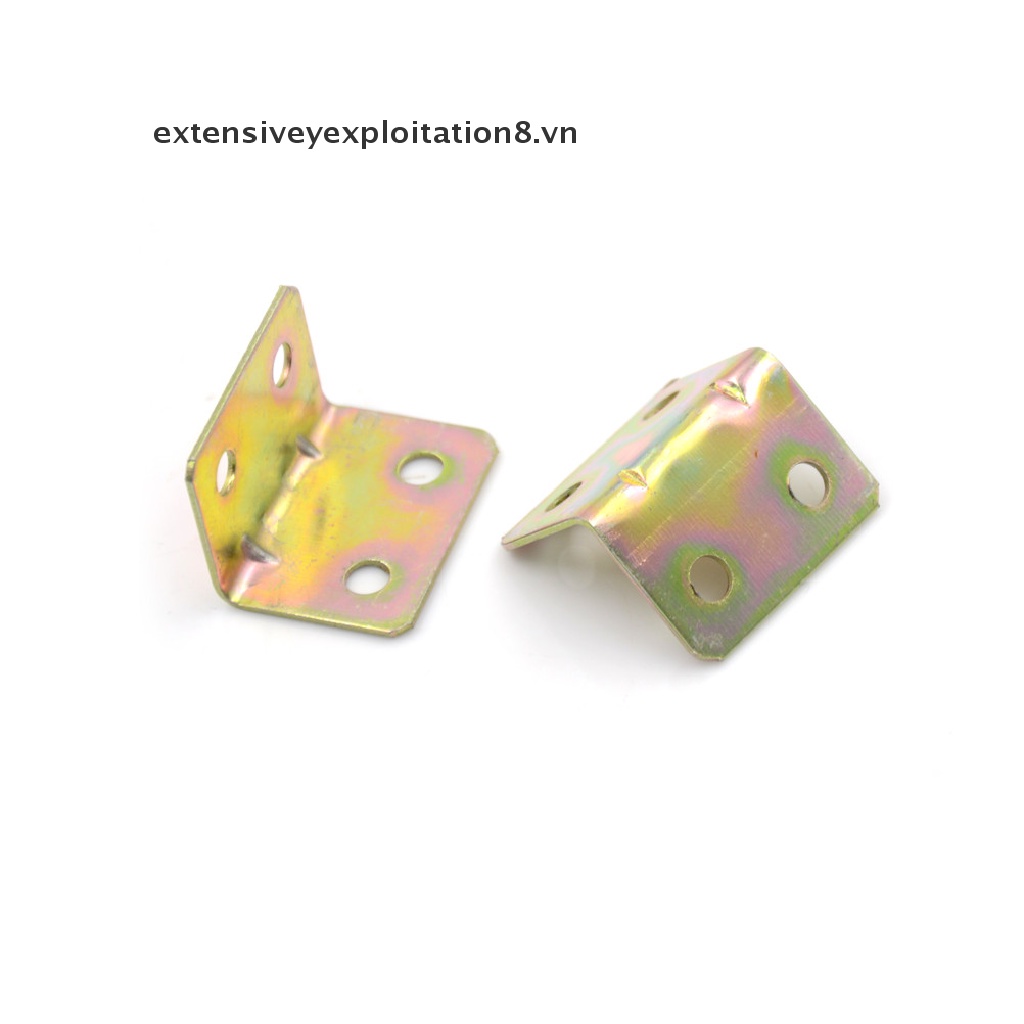 Bộ 10 Giá Đỡ Góc Vuông 90 Độ Bằng Kim Loại 25x25x16mm Mới Set 10 Giá Đỡ Góc 90 Độ 25x25x16mm Bằng Kim Loại Chuyên Dụng Bộ 10 Giá Đỡ Kệ Kích Thước 25x25x16mm 90 Degr Chất Lượng Cao