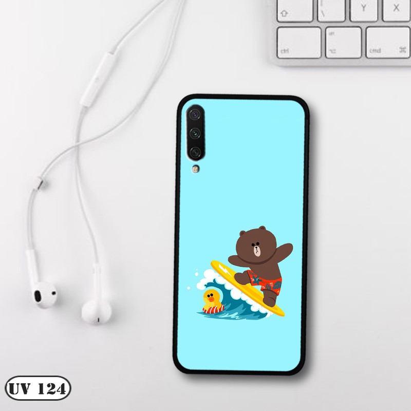 Ốp lưng điện thoại Xiaomi Mi A3 - lưng nhám viền dẻo