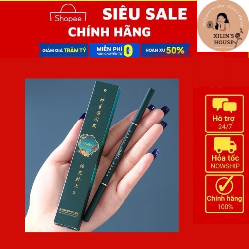 chì kẻ mày lameila hai đầu chống nước lâu trôi cổ trang siêu xinh - Xilin house