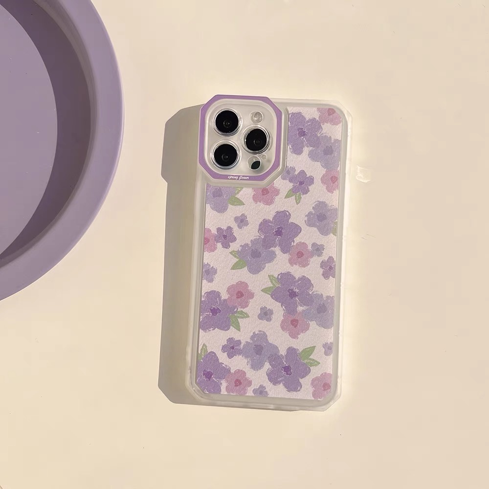 Ốp lưng iphone Spring Flower Tím 13promax/13pro/13/12promax/12pro/12/7plus/8plus/11/11promax/x/xs/xsmax/7/8