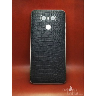 Miếng dán da điện thoai LG G6  – Da bò thật 100% - chính hãng Nét Đẹp Tinh Tế