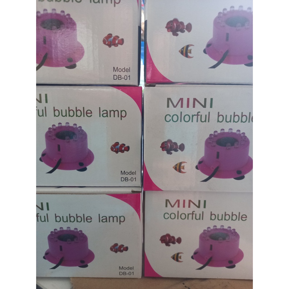 Viên đá sủi oxy có tích hợp đèn led chuyển màu cho bể cá cảnh