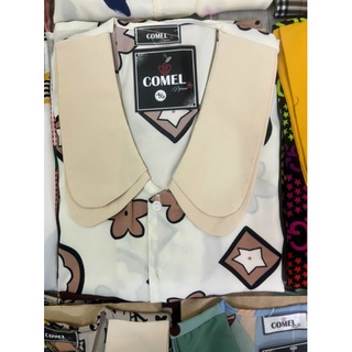 Bộ pyjama lụa nữ tay ngắn mã ST52