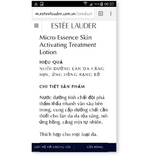[ MINI 15-30ml ] Estee Lauder Nước thần Micro essence toner