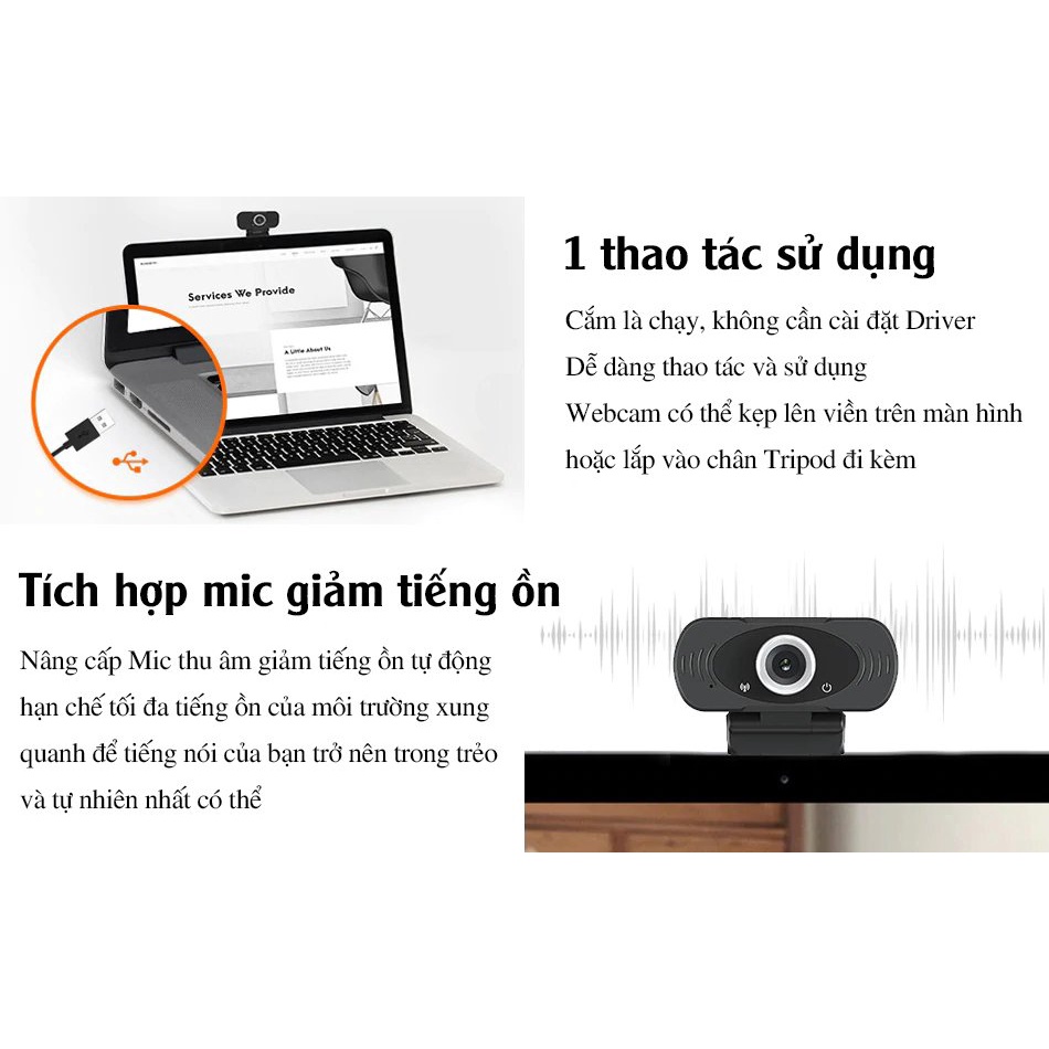 Webcam Full HD 1080p Imilab W88 bản Quốc Tế | BigBuy360 - bigbuy360.vn