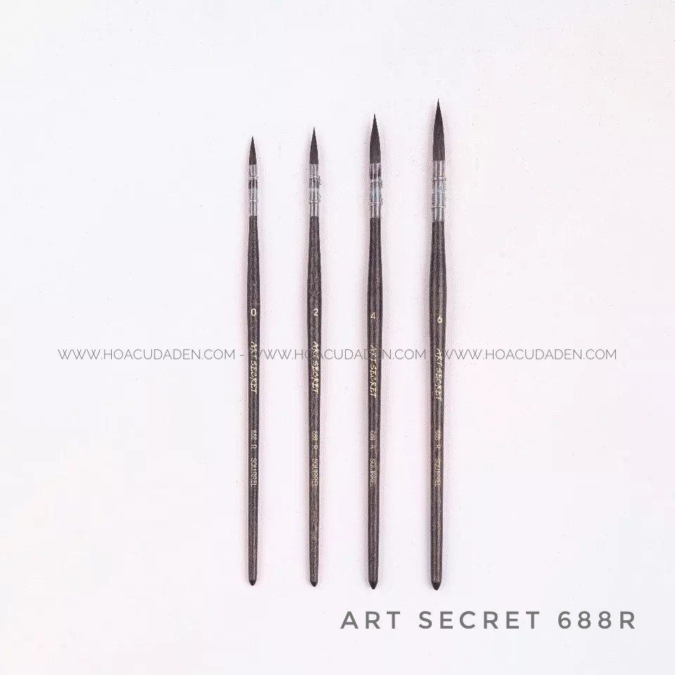 Cọ Lông Sóc Art Secret Quấn Kẽm