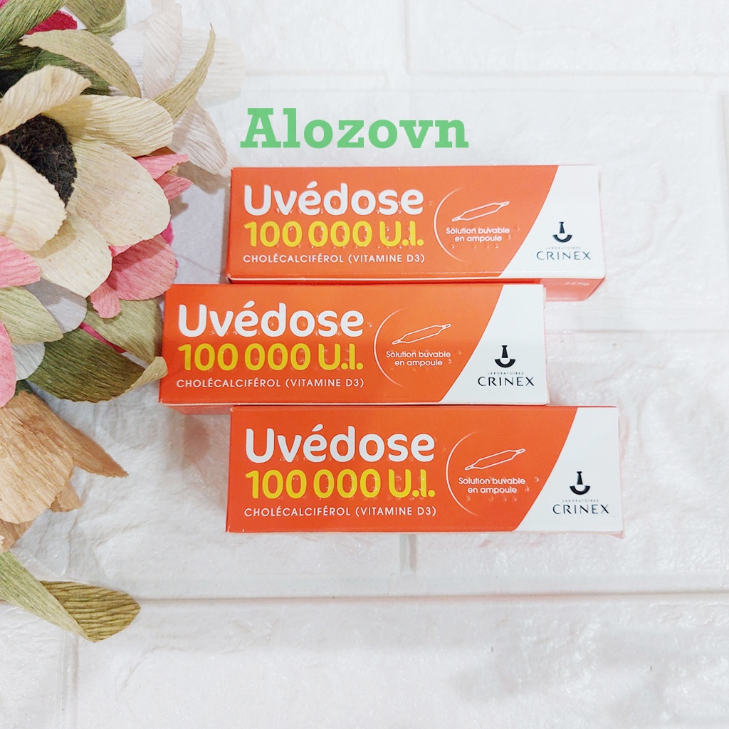 Vitamin D3 Uvedose liều cao 100000 UI Pháp
