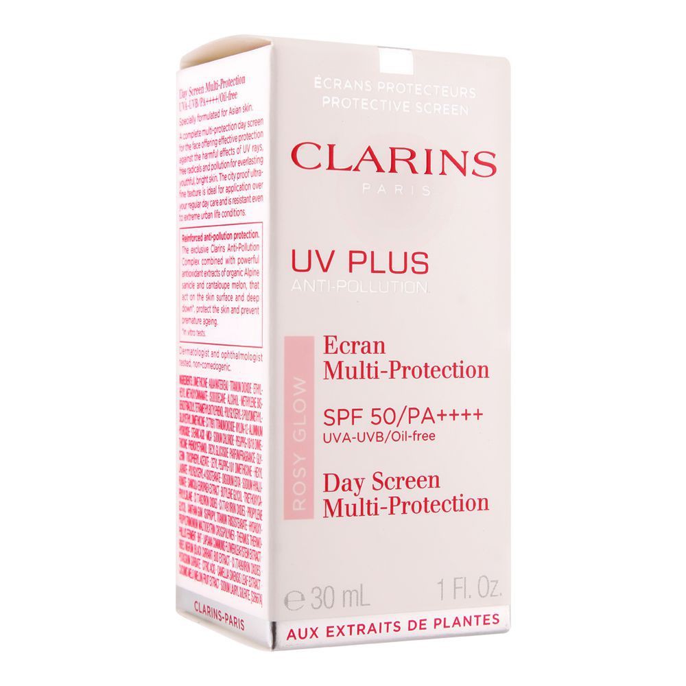 [Fullbox-Chuẩn Auth] Kem Chống Nắng Clarins UV Plus Anti-Pollution Rosy Glow