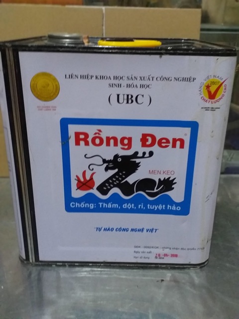 keo chống thấm rồng đen lon 2kg