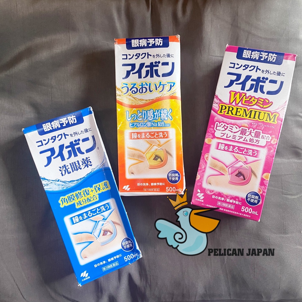NƯỚC RỬA MẮT EYEBON W VITAMIN 500ML