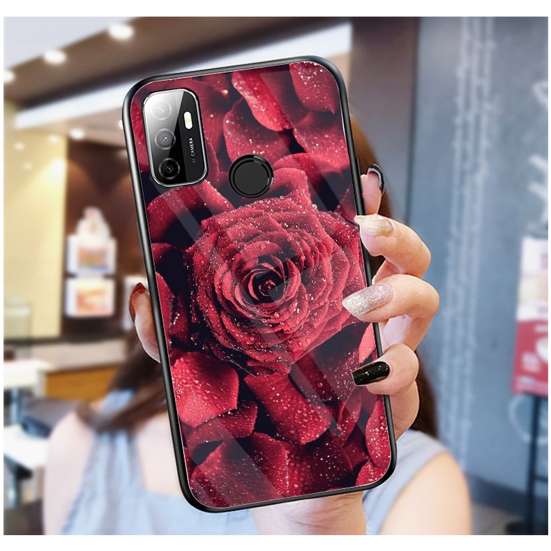 Ốp Lưng OPPO A53 Ốp kính bóng cao cấp mới nhất