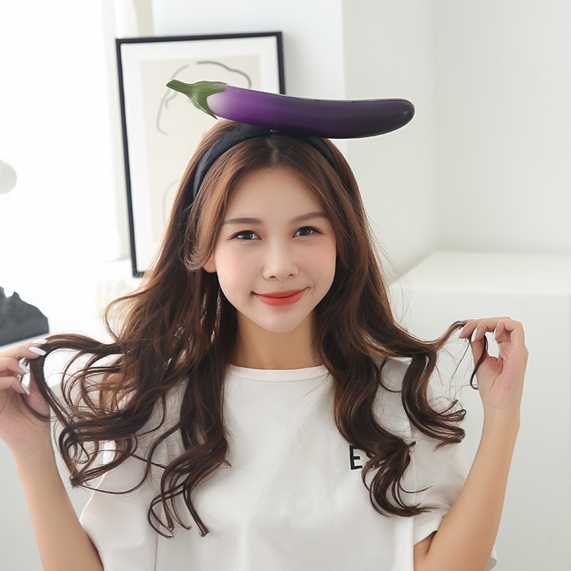 Băng Đô Cài Tóc Hình Rau Củ Quả