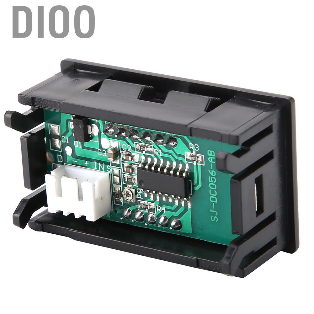 Vôn kế kỹ thuật số 3 dây DC 0-100V màn hình led 0.56inch