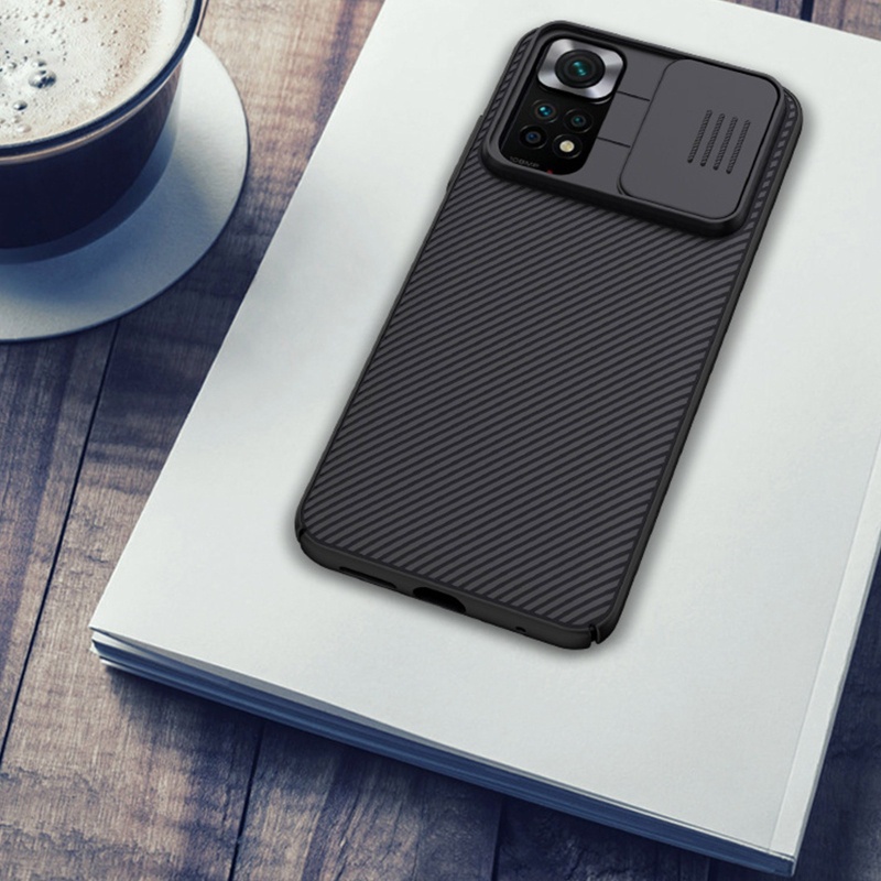 Ốp Điện Thoại PC Bảo Vệ Camera Dạng Trượt Cho Redmi Note 11S 4G