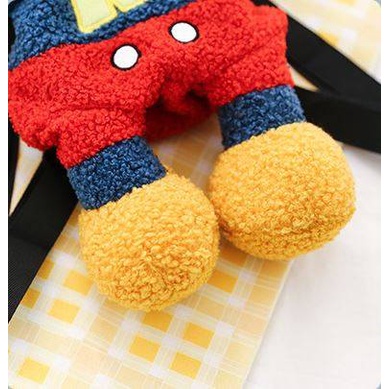 Balo Hình Chuột Mickey Nhồi Bông Siêu Mềm Mại Đáng Yêu