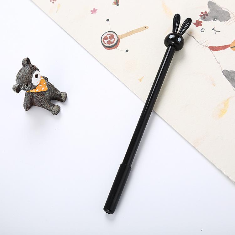 [Có sẵn] Bút bi mực gel đen hình Thỏ siêu Cute nhỏ nhẹ dành cho mọi lứa tuổi