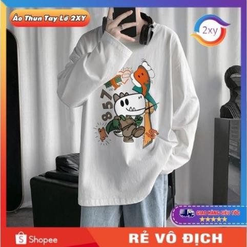 ÁO THUN DÀI TAY NAM. NỮ UNISEX FORM RỘNG 2XY - ATD01