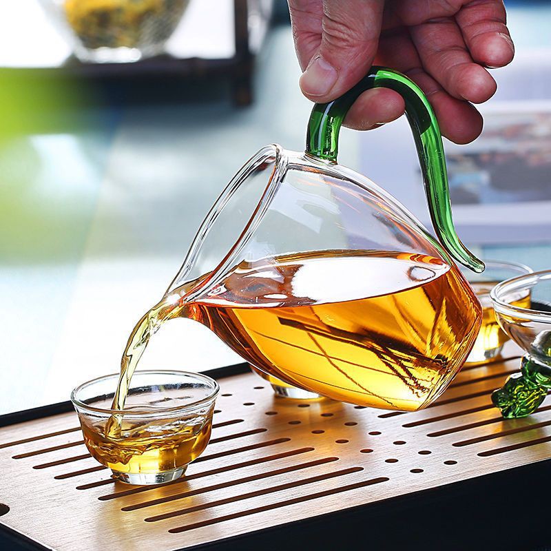 Kung Fu Tea Take Tea Captor ❈ ้ Tea Bold Cup House Borosilica ❈