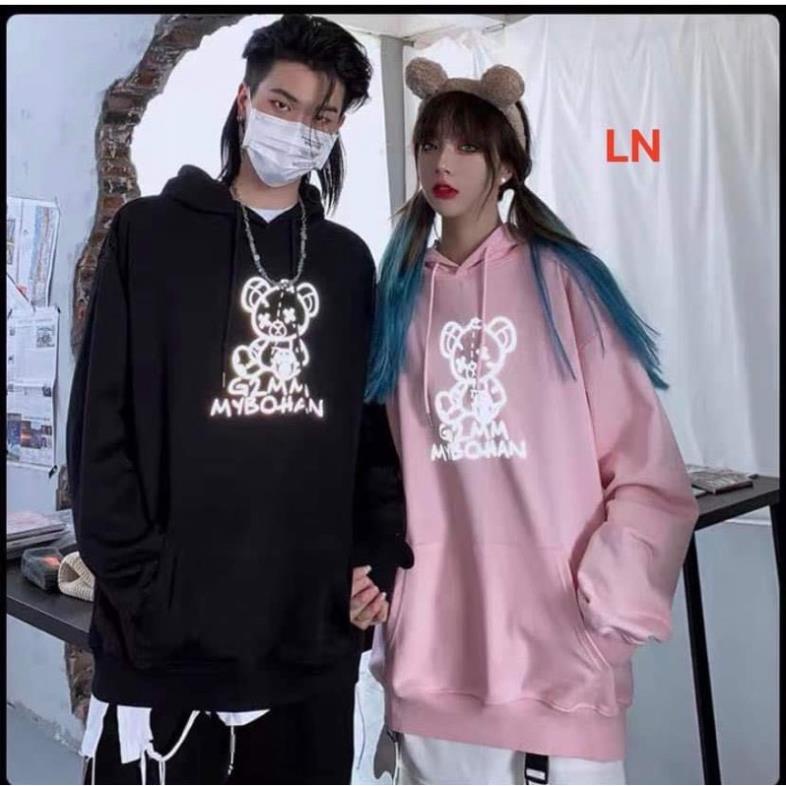Áo hoodie gấu G2 phản quang