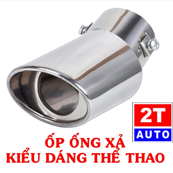 Ốp Trang Trí Ống Xả Ô Tô, Pô Xe Hơi Kiểu Dáng Thể Thao bằng kim loại cao cấp:   SKU:292