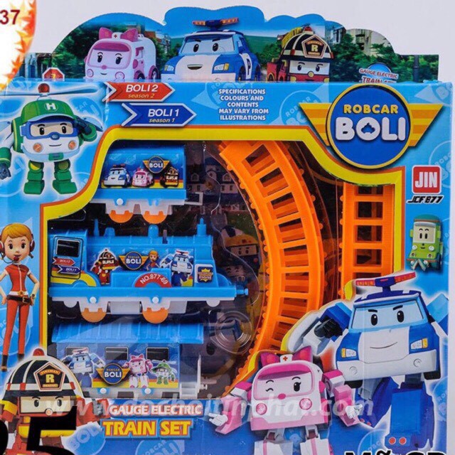 Hộp đồ chơi đường ray xe lửa tàu hỏa Thomas dùng pin_ Đồ chơi cho bé siêu thích thú