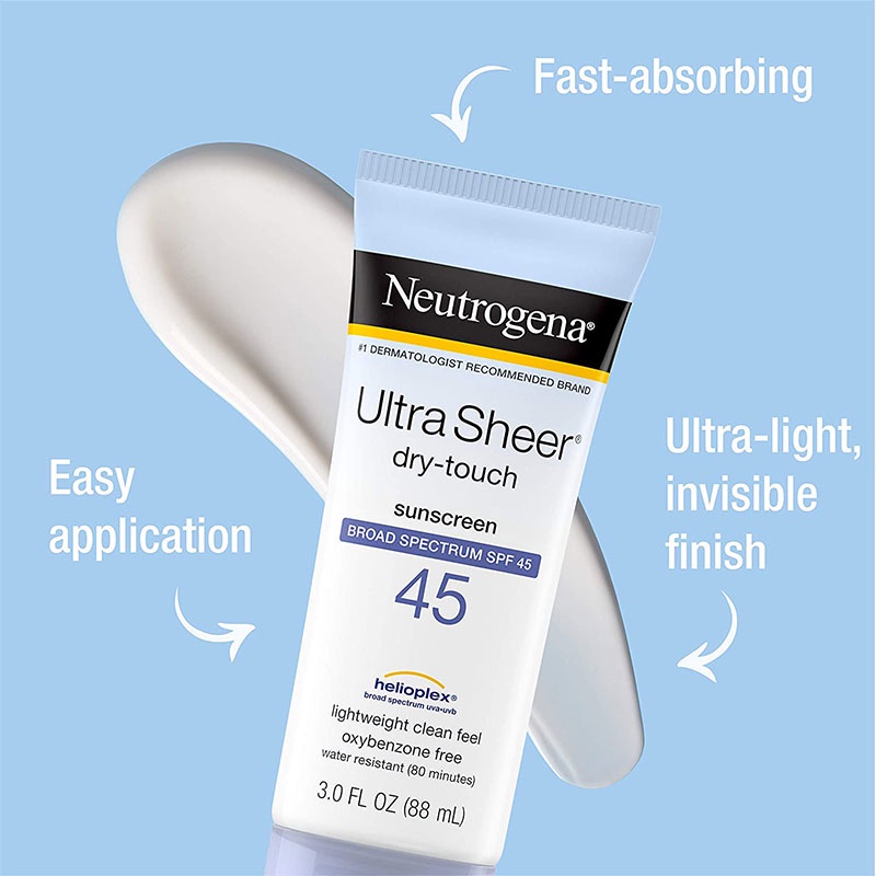 Kem Chống Nắng Neutrogena Ultra Sheer SPF45 Tuýp 88ml