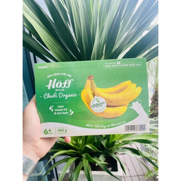 Chuối Organic lốc 6 hộp