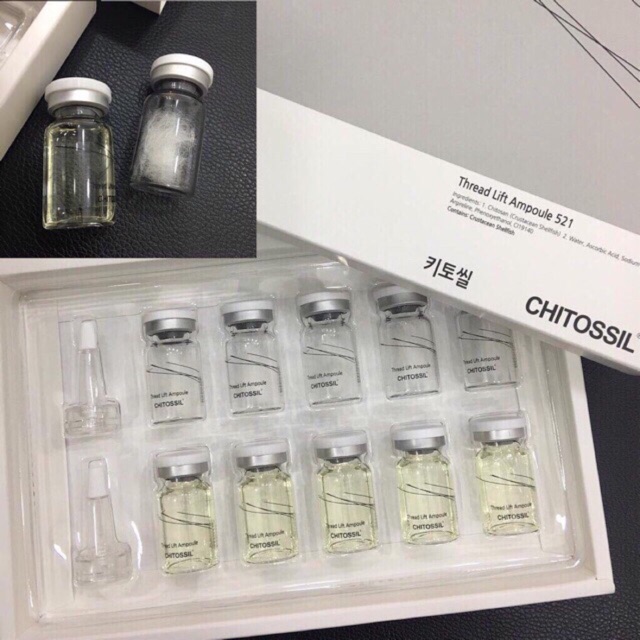 🕸💯💯💯💯Chitossil- CẤY CHỈ TƠ TẰM - CHỈ CẦN BÔI MÀ LẠI ĐẸP NHƯ CĂNG CHỈ