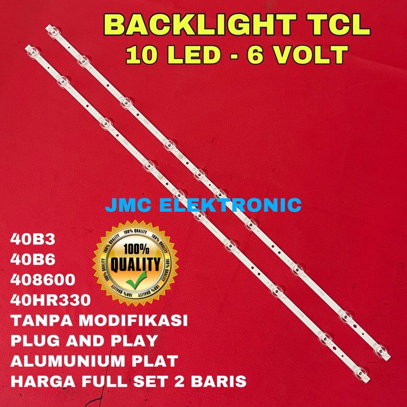 Đèn Led 40 Inch 40b3 40d6 Tcl 40b3 40d6 40hr330 10k 6v