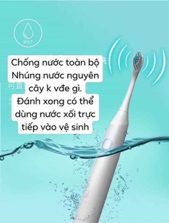 (Sẵn) Bàn chải tự động massage dùng pin(tặng kèm 1 đầu chải)