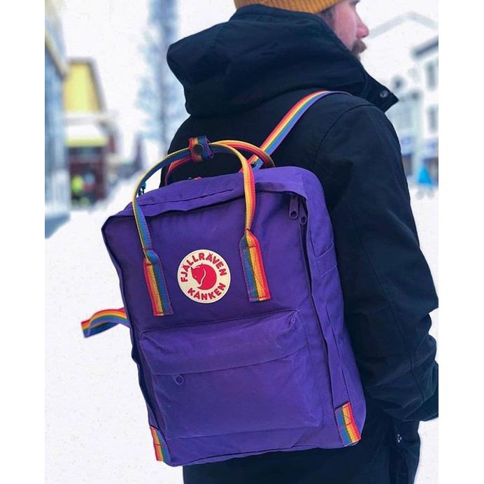 Balo Kanken Classic Rainbow quai 7 mầu