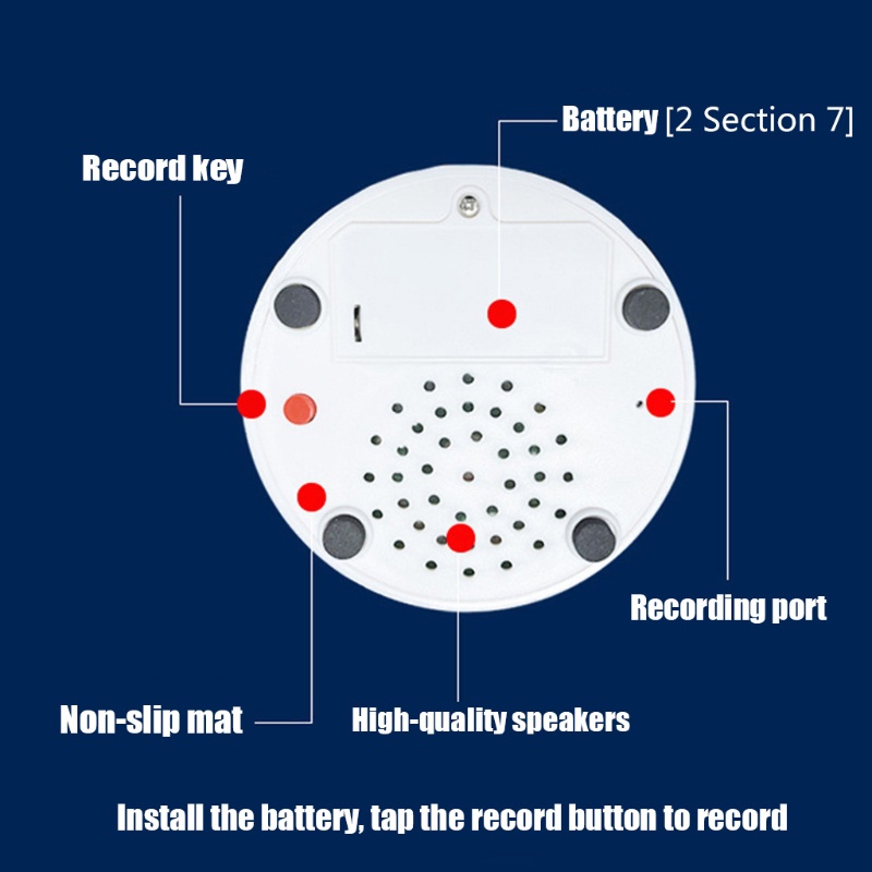 Đồ chơi tương tác thú cưng có nút bấm giọng nói dễ sử dụng