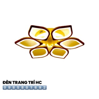 ĐÈN ỐP TRẦN HOA SEN 6 CÁNH BỀN ĐẸP