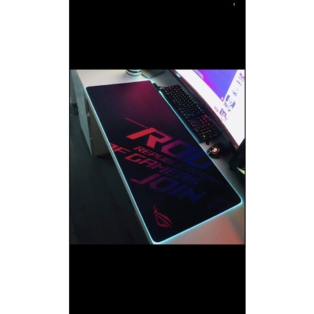 Miếng lót chuột Led RGB - Mousepad Led RGB Full Size Hot 2020