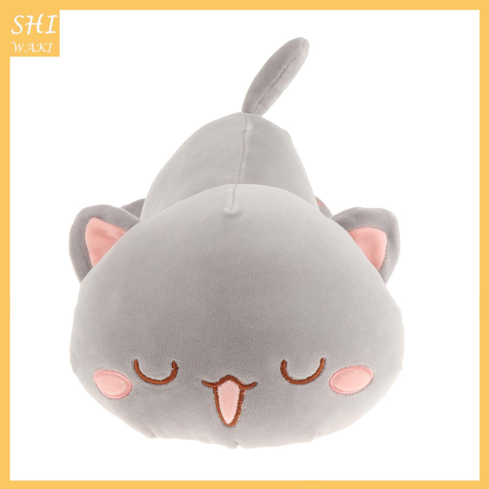 đồ chơi nhồi bông Hình Con Mèo Trắng 30cm 1 - Gối nằm 