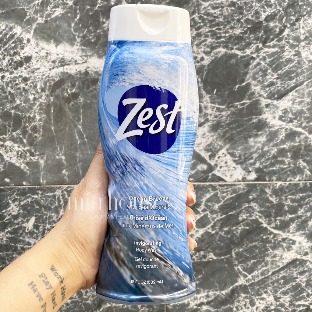 Sữa tắm Zest Mỹ 487ml