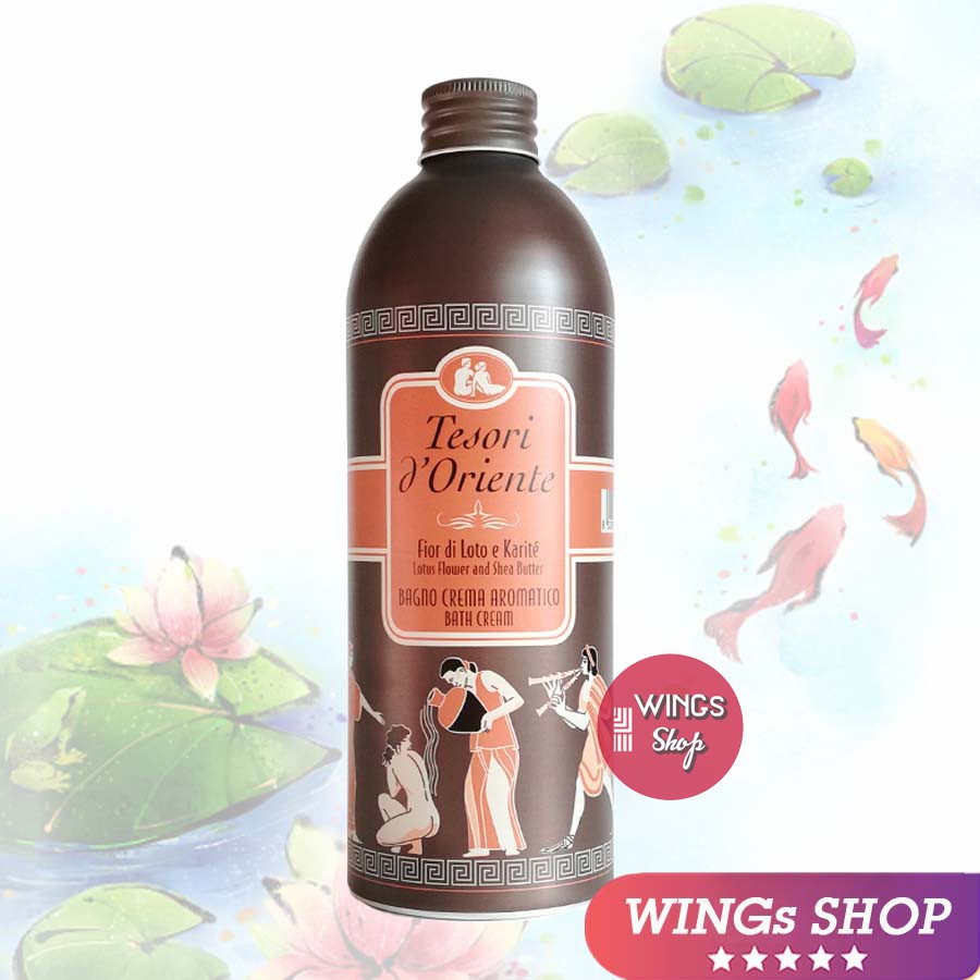 Sữa tắm xích trắng da, hương nước hoa 500ml- Tesori D’Oriente Cao cấp Italia | Hàng Chính Hãng