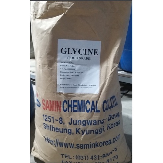 Glycine phụ gia tăng đạm_20kg/bao_Hàn Quốc
