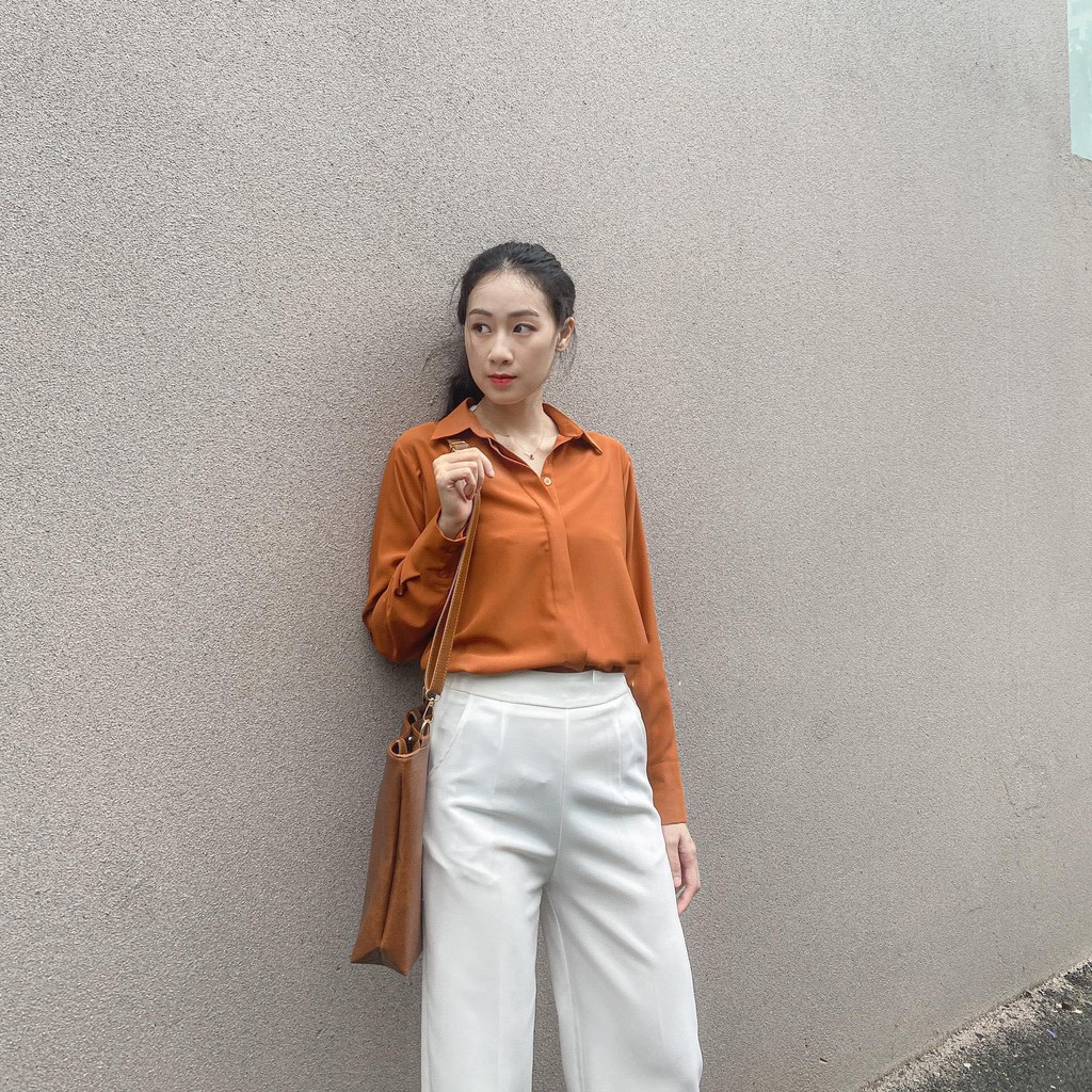 Sơ mi form rộng Bazic cực đẹp
