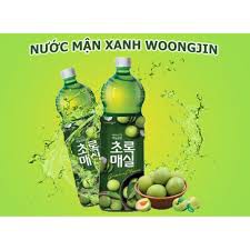 Nước Giải Khát Mận Xanh Chai 1.5 L - Nhập Khẩu Hàn Quốc