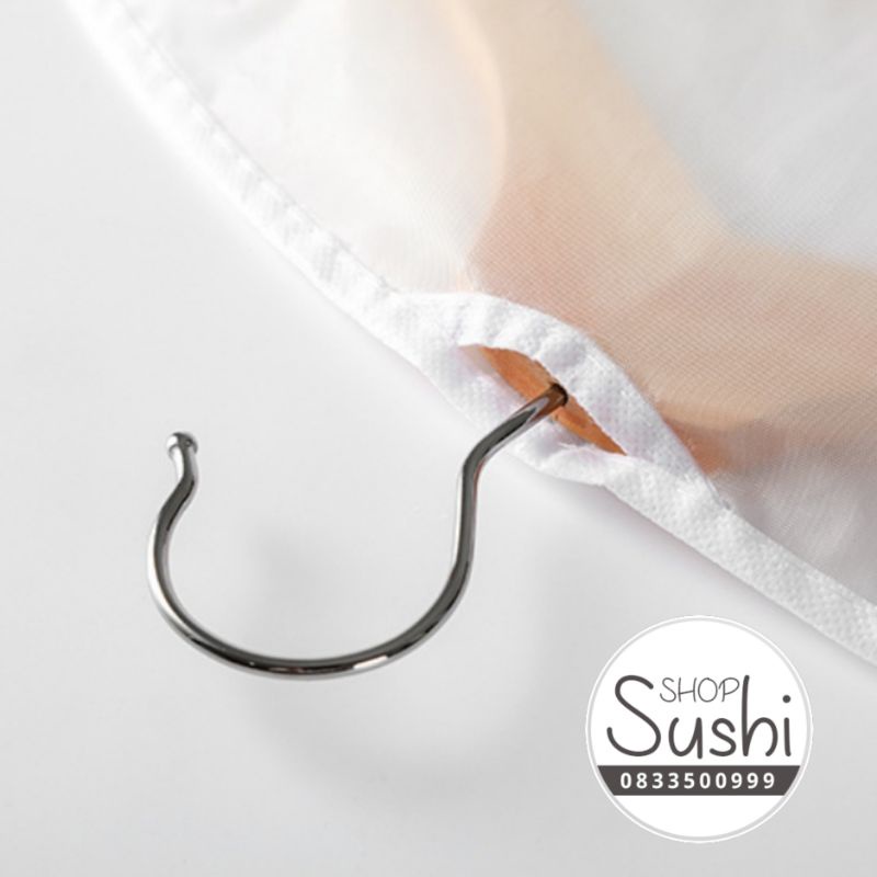 Bọc quần áo chống bụi chống ẩm mốc Có khóa kéo