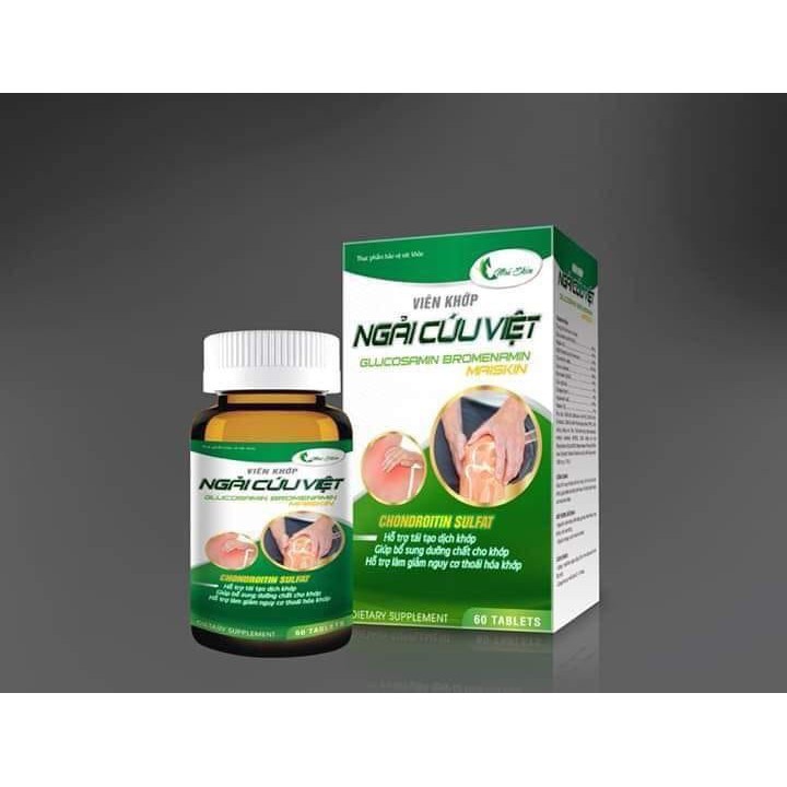 Viên khớp ngải cứu việt- Bổ sung dưỡng chất cho khớp, tái tạo dịch khớp | Shopee Việt Nam