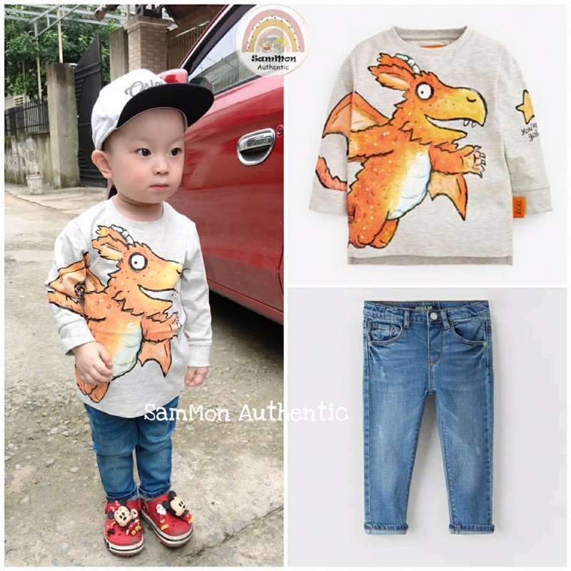 Quần bò zara bé trai sale