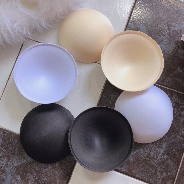 2 Miếng mút lót áo ngực _ Đệm lót bra Tròn , Tam giác Nhét áo Tắm