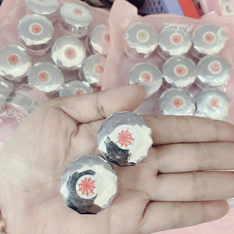 gel nhện nhũ màu đỏ