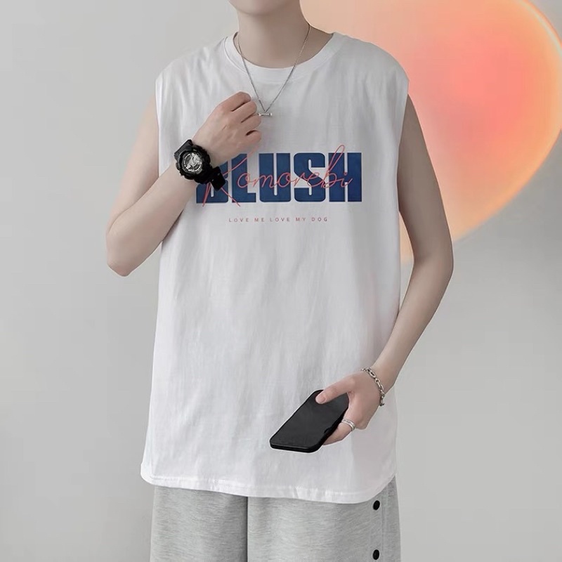 Áo Ba Lỗ Kiểu Dáng Thể Thao Thoải Mái Dành Cho Nam Size M-3XL